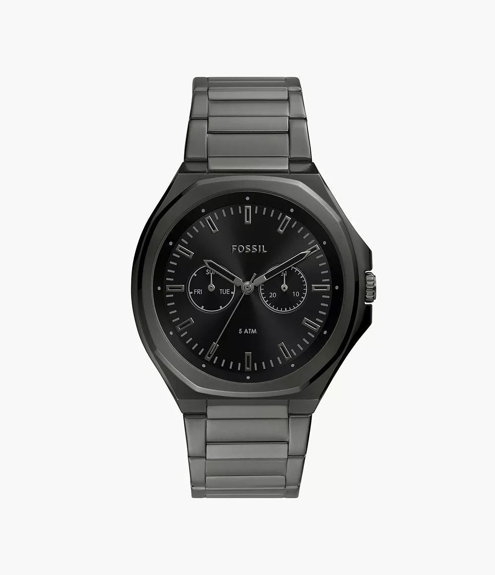 EVANSTON DAY-DATE ACERO