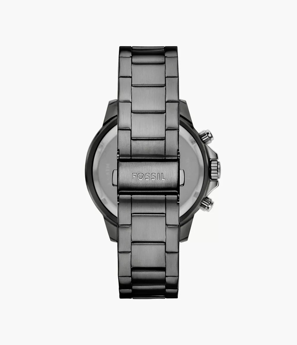 FOSSIL Bannon Multifunción Acero Smoke Dial Smoke