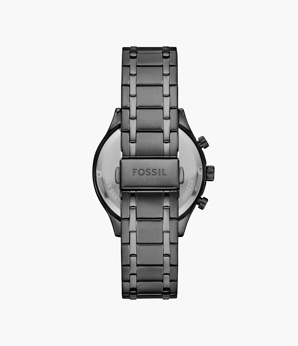 FOSSIL Fenmore Multifunción Acero Smoke Dial Smoke