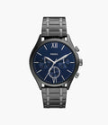 FOSSIL Fenmore Multifunción Acero Smoke Dial Azul